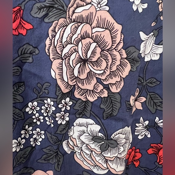 Loft Outlet floral button front dress - Picture 8 of 8